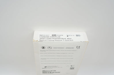 Codman 82-6201 ACCU-FLO James Lumbar Peritoneal Shunt 50cm, Medium (x)